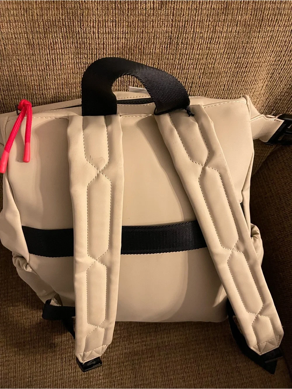 Hunter cream backpack